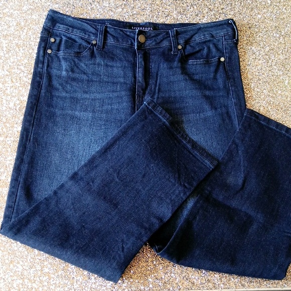 Liverpool Jeans Company Denim - Liverpool Jeans Company Capri Jean